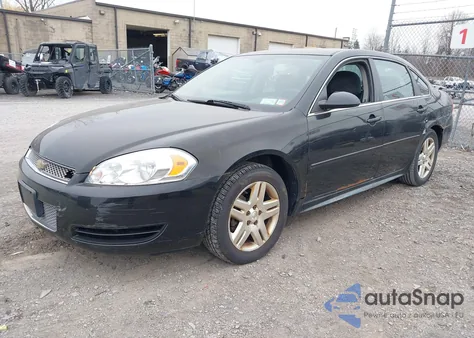 2012 Chevrolet Impala Lt из США, поврежденный, VIN 2G1WB5E34C1137240